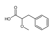 2-methoxy-3-phenylpropanoic acid Structure