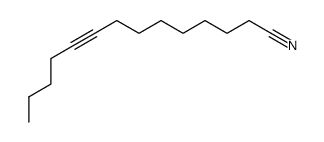 1-cyano-8-tridecyne Structure