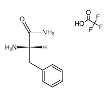 L-phenylalanine amide trifluoroacetate Structure