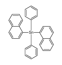 di-[1]naphthyl-diphenyl stannane结构式