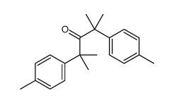 2,4-dimethyl-2,4-bis(4-methylphenyl)pentan-3-one结构式