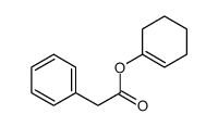 cyclohexen-1-yl 2-phenylacetate结构式