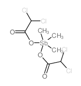 2,2-dichloroacetic acid; trimethylstibane picture