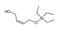 1-((triethylsilyl)oxy)-cis-2-buten-4-ol Structure