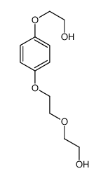 2-[2-[4-(2-hydroxyethoxy)phenoxy]ethoxy]ethanol Structure