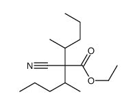 ethyl 2-cyano-3-methyl-2-pentan-2-ylhexanoate结构式