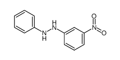 N-(3-nitro-phenyl)-N'-phenyl-hydrazine Structure