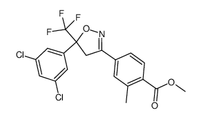 4-(5-(3,5-二氯苯基)-5-(三氟甲基)-4,5-二氢异噁唑-3-基)-2-甲基苯甲酸甲酯图片