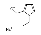 Sodium (1-ethyl-1H-pyrrol-2-yl)methanolate Structure