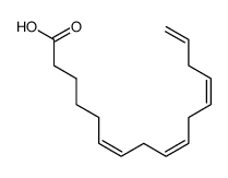 6Z,9Z,12Z,15-hexadecatetraenoic acid Structure