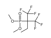 2-dimethoxyphosphoryl-1,1,1-trifluoro-2-(trifluoromethyl)butane结构式