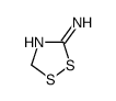 1,2,4-Dithiazolidine,3-imino-(7CI) Structure
