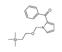 phenyl-[1-(2-trimethylsilylethoxymethyl)pyrrol-2-yl]methanone结构式