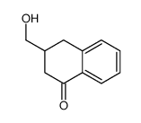 3-(hydroxymethyl)-3,4-dihydro-2H-naphthalen-1-one结构式