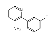 3-Pyridinamine, 2-(3-fluorophenyl)结构式