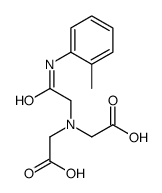 2-[carboxymethyl-[2-(2-methylanilino)-2-oxoethyl]amino]acetic acid Structure