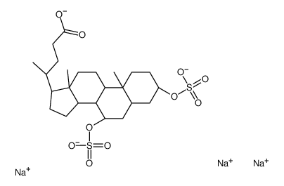 ursodeoxycholate-3-sulfate Structure