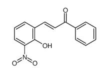 3-(2-hydroxy-3-nitrophenyl)-1-phenylprop-2-en-1-one结构式