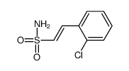 2-(2-chlorophenyl)ethenesulfonamide Structure