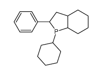 1-cyclohexyl-2-phenyl-2,3,3a,4,5,6,7,7a-octahydrophosphindole Structure