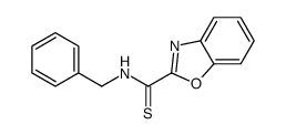 N-benzyl-1,3-benzoxazole-2-carbothioamide Structure