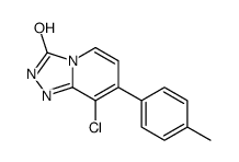 8-chloro-7-(4-methylphenyl)-2H-[1,2,4]triazolo[4,3-a]pyridin-3-one Structure