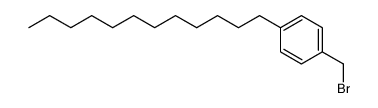 4-Bromomethyldodecylbenzene结构式