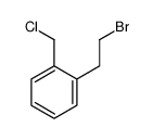 1-(2-bromoethyl)-2-(chloromethyl)benzene Structure