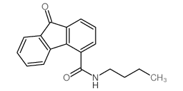 N-butyl-9-oxo-fluorene-4-carboxamide structure