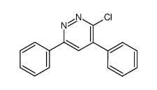 3-chloro-4,6-diphenyl pyridazine Structure