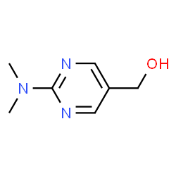 (2-(Dimethylamino)pyrimidin-5-yl)methanol结构式