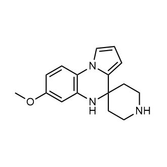 7'-Methoxy-5'H-spiro[piperidine-4,4'-pyrrolo[1,2-a]quinoxaline] Structure