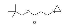 2,2-dimethylpropyl 3-(aziridin-1-yl)propanoate结构式