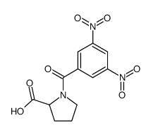 1-(3,5-dinitro-benzoyl)-DL-proline Structure