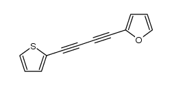 1-(2-thienyl)-4-(2-furyl)butadiyne结构式