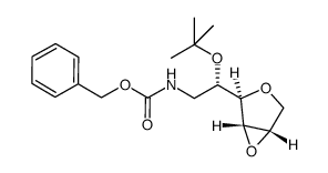 benzyl (S)-2-((1S,2R,5S)-3,6-dioxabicyclo[3.1.0]hexan-2-yl)-2-tert-butoxyethyl carbamate结构式