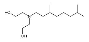 bis(2-hydroxyethyl)(3',7'-dimethyloctyl)amine结构式