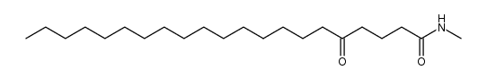 5-oxo-heneicosanoic acid methylamide Structure