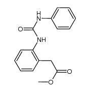 methyl {2-[(anilinocarbonyl)amino]phenyl}acetate结构式