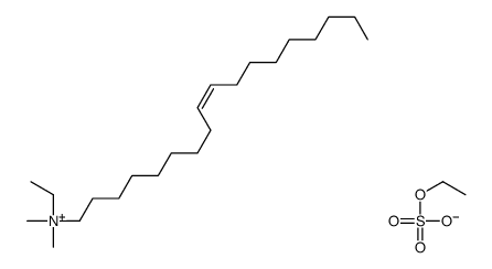 ethyl-dimethyl-[(Z)-octadec-9-enyl]azanium,ethyl sulfate Structure