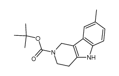 tert-butyl 8-methyl-3,4-dihydro-1H-pyrido[4,3-b]indole-2(5H)-carboxylate图片