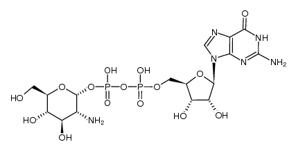 GDP-glucosamine结构式
