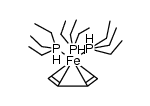 (η4-1,3-butadiene)tris(triethylphosphine)iron(0) Structure
