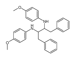 2-N,3-N-bis(4-methoxyphenyl)-1,4-diphenylbutane-2,3-diamine结构式