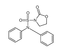 2-Oxo-N,N-diphenyl-1,3-oxazolidine-3-sulfonamide结构式
