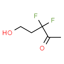 2-Pentanone, 3,3-difluoro-5-hydroxy- (9CI)结构式
