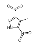 4-methyl-3,5-dinitro-1H-pyrazole结构式