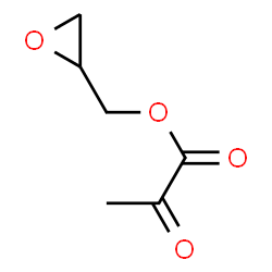 Propanoic acid, 2-oxo-, oxiranylmethyl ester (9CI)结构式