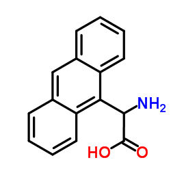 Amino(9-anthryl)acetic acid结构式