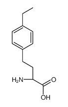 (2S)-2-amino-4-(4-ethylphenyl)butanoic acid结构式
